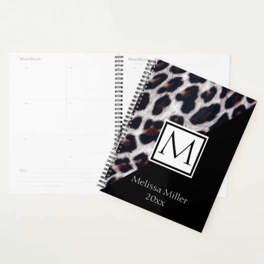 Leopard Print Planner (Display)