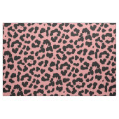 Leopard Print Polka Dot Pattern roze Stof (Fat Quarter)