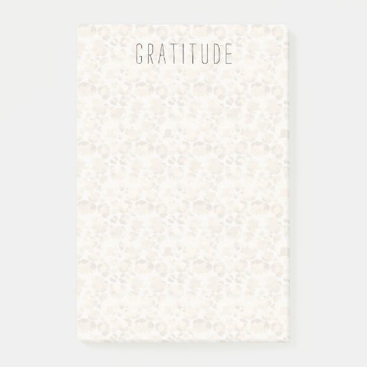 Leopard Print Post-it® Notes (Voorkant)