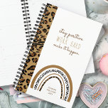 Leopard Print Rainbow Positive Quote 2023 Planner<br><div class="desc">Blijf positief werken,  hard maken,  persoonlijke planner met ontwerp van de regenboogluipaard. Eenvoudig,  klein en trendy met modern citaat in hand lettertype - perfect voor school,  kantoor en multitaskingmama's!</div>