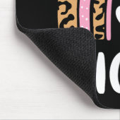 Leopard Print Rainbow Schattigee Moederdag Funny G Muismat (Hoek)