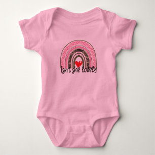Leopard Print Regenboog Roze Baby Meisje Romper