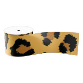 Leopard Print Ribbon Grosgrain Lint (Spoel)