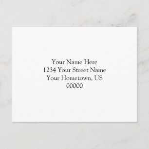 Leopard Print RSVP-Briefkaart Uitnodiging Briefkaart