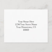 Leopard Print RSVP-Briefkaart Uitnodiging Briefkaart (Voorkant)