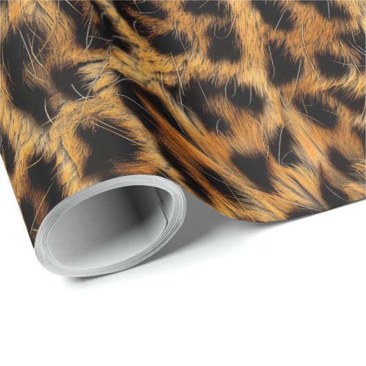 Leopard Print Safari Party ID1153 Cadeaupapier (Rol Hoek)
