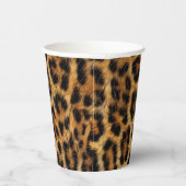 Leopard Print Safari Party Supplies ID1153 Papieren Bekers (Rechts)