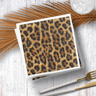 Leopard Print Safari Party Supplies ID1153 Servet