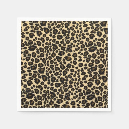 Leopard Print Servet (Voorkant)