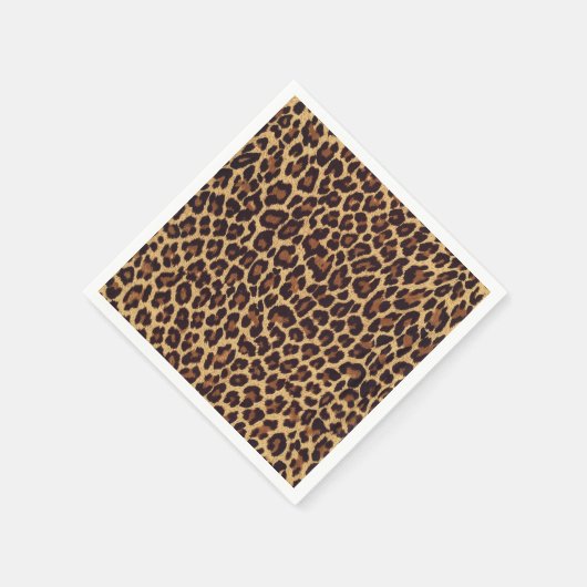 Leopard Print Servetten (Hoek)