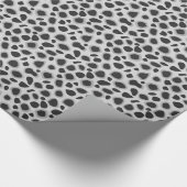 Leopard Print - Shades of Grey Cadeaupapier (Hoek)