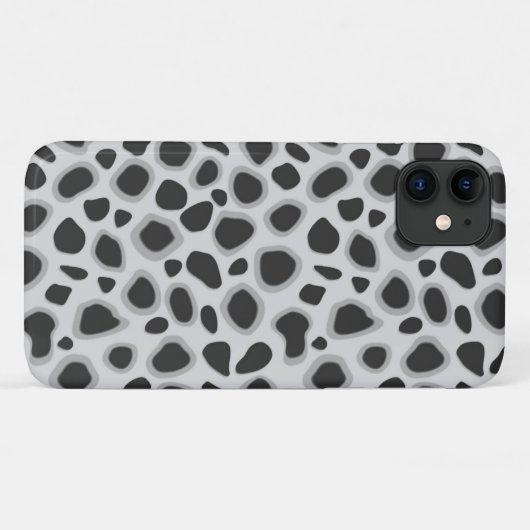 Leopard Print - Shades of Grey Case-Mate iPhone Case (Achterkant (horizontaal))
