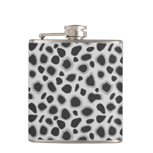 Leopard Print - Shades of Grey Heupfles