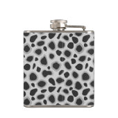 Leopard Print - Shades of Grey Heupfles (Achterkant)
