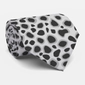 Leopard Print - Shades of Grey Stropdas (Opgerold)