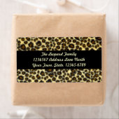 Leopard Print Shipping Labels (Insitu)