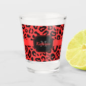 Leopard Print Shot Glas (Voorkant)