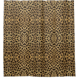 Leopard Print Shower Curtain Douchegordijn