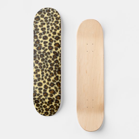 Leopard Print Skateboard (Voorkant)