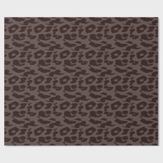 Leopard Print Skin Fur 5 Cadeaupapier (Vlak)