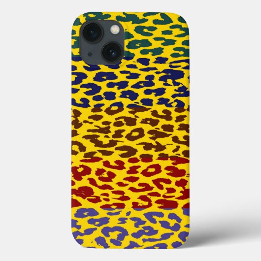 Leopard Print Skin Stripe Patroon 2 Case-Mate iPhone Case (Achterkant)