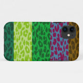 Leopard Print Skin Stripe Patroon 4 Case-Mate iPhone Case (Achterkant (horizontaal))