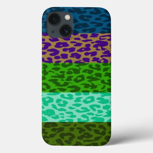 Leopard Print Skin Stripe Patroon 8 Case-Mate iPhone Case (Achterkant)
