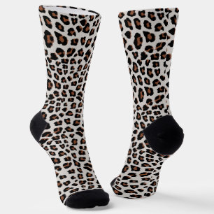 Leopard Print Sokken