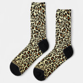 Leopard Print Sokken Gezellige Crazy Sokken (Links)