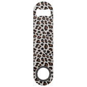 Leopard Print Speed Flessenopener (Voorkant)