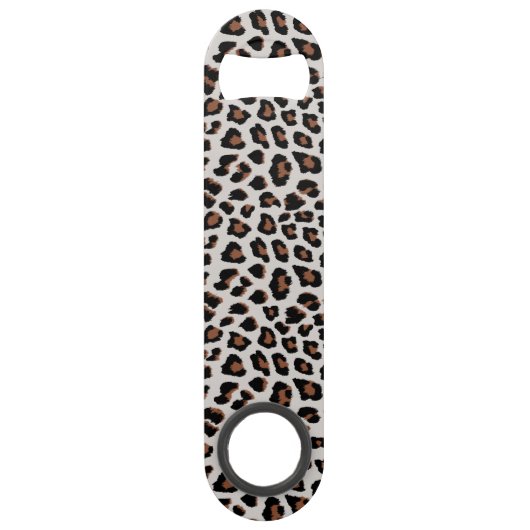 Leopard Print Speed Flessenopener (Voorkant)