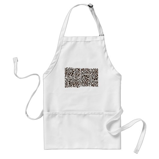 Leopard Print Standaard Schort (Voorkant)