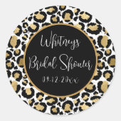 Leopard Print Stickers - Cheetah Print (Voorkant)