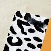 Leopard Print Strandlaken (In situ)