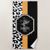 Leopard Print Strandlaken (Voorkant)