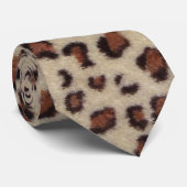 Leopard Print Stropdas (Opgerold)
