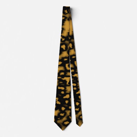 Leopard Print Stropdas (Voorkant)