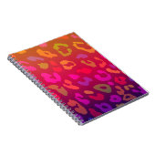 Leopard Print Summer Ombre Notitieboek (Rechterzijde)