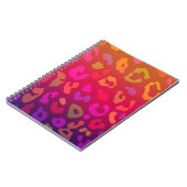 Leopard Print Summer Ombre Notitieboek (Linkerzijde)