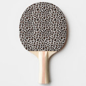 Leopard Print Tafeltennisbatje (Voorkant)