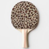 Leopard Print Tafeltennisbatje (Voorkant)