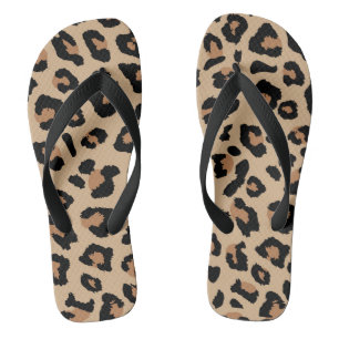 Leopard Print Teenslippers