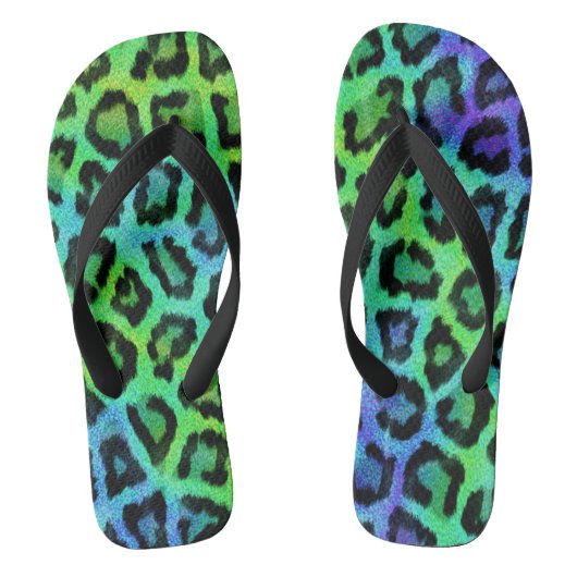 Leopard Print Teenslippers (Voetbed)