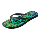 Leopard Print Teenslippers (Schuin)