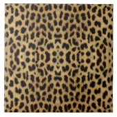 Leopard print Tegel Tegeltje (Voorkant)