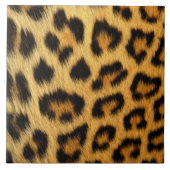 Leopard Print Tegeltje (Voorkant)