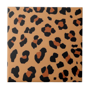 Leopard Print Tegeltje