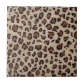 Leopard Print Tegeltje (Voorkant)