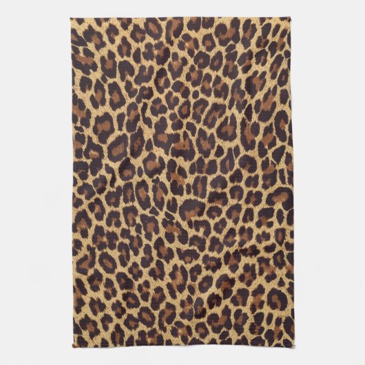 Leopard Print Theedoek (Verticaal)