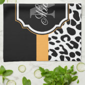 Leopard Print Theedoek (Gevouwen)